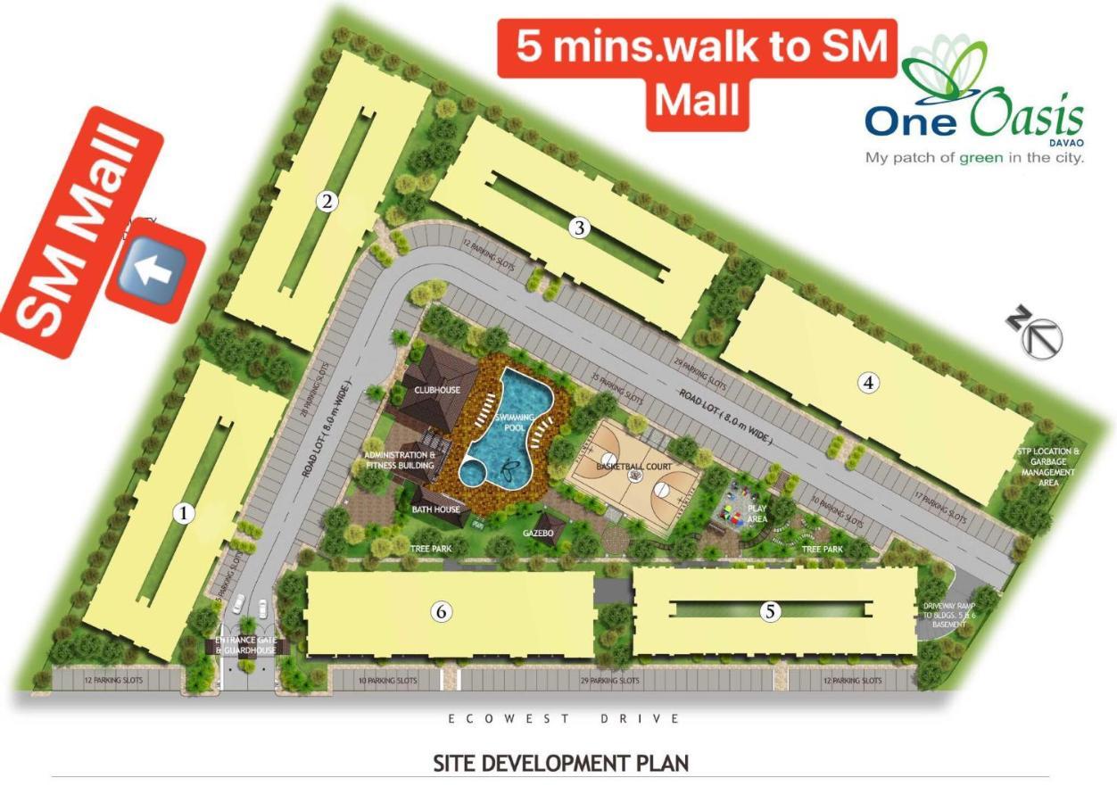 Davao 2Br One Oasis Beside Sm Mall-Wifi Экстерьер фото